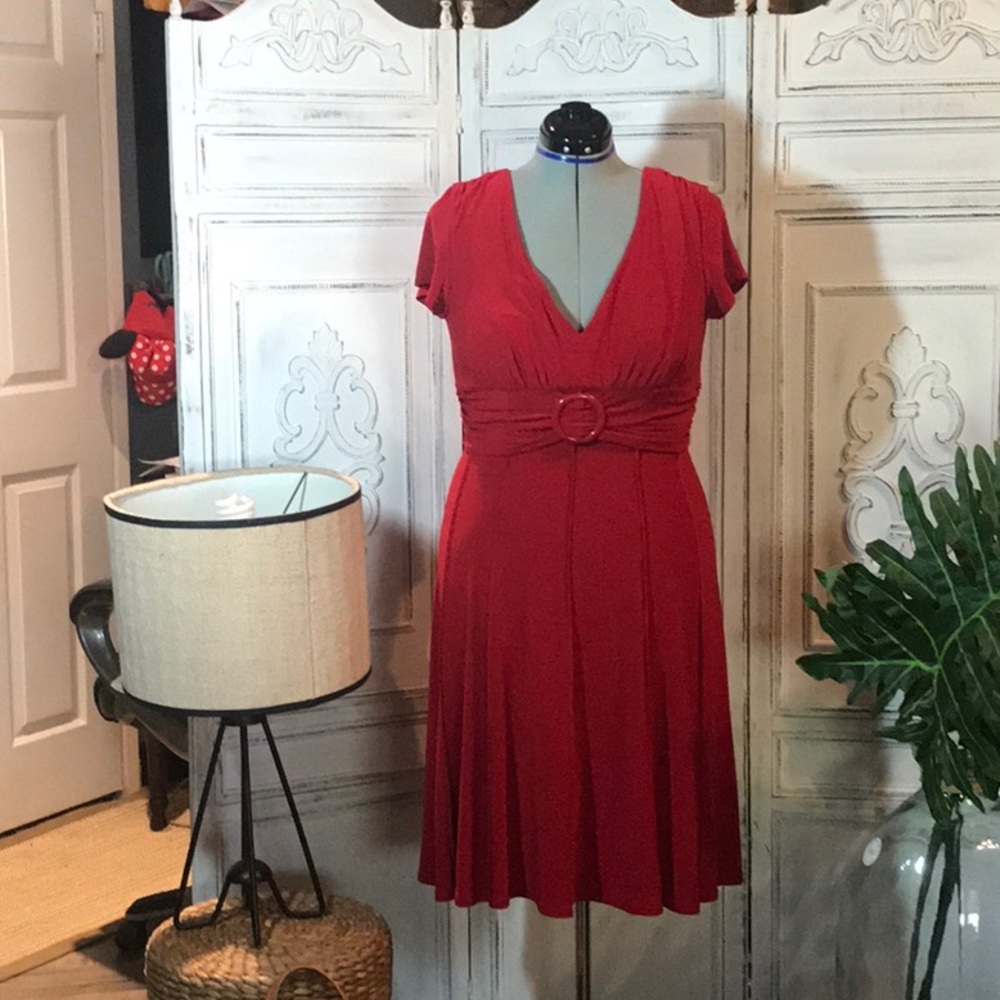 Poly / spandex dress with great recovery